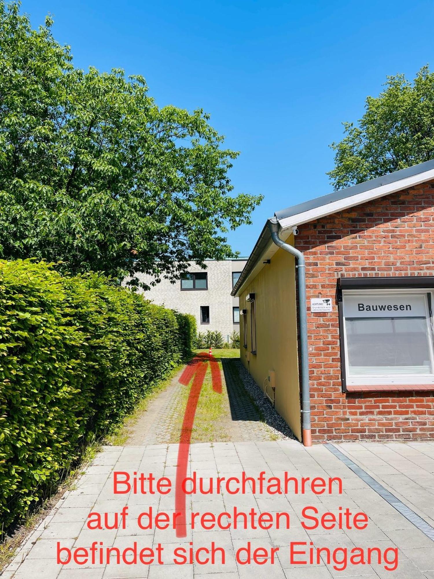 Bungalow-Wohnung Nahe Flughafen Hamburg Нордерштедт Экстерьер фото