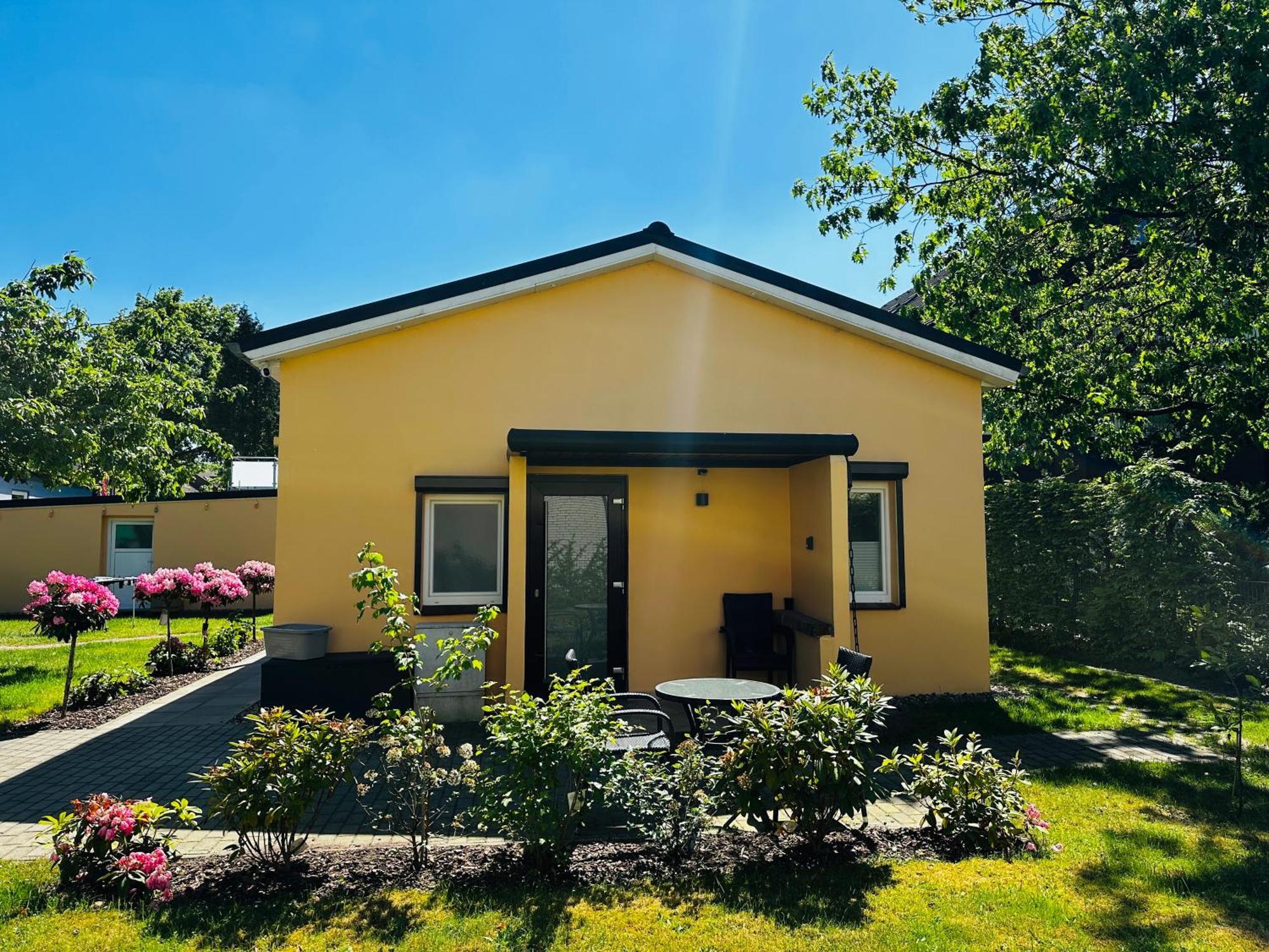 Bungalow-Wohnung Nahe Flughafen Hamburg Нордерштедт Экстерьер фото