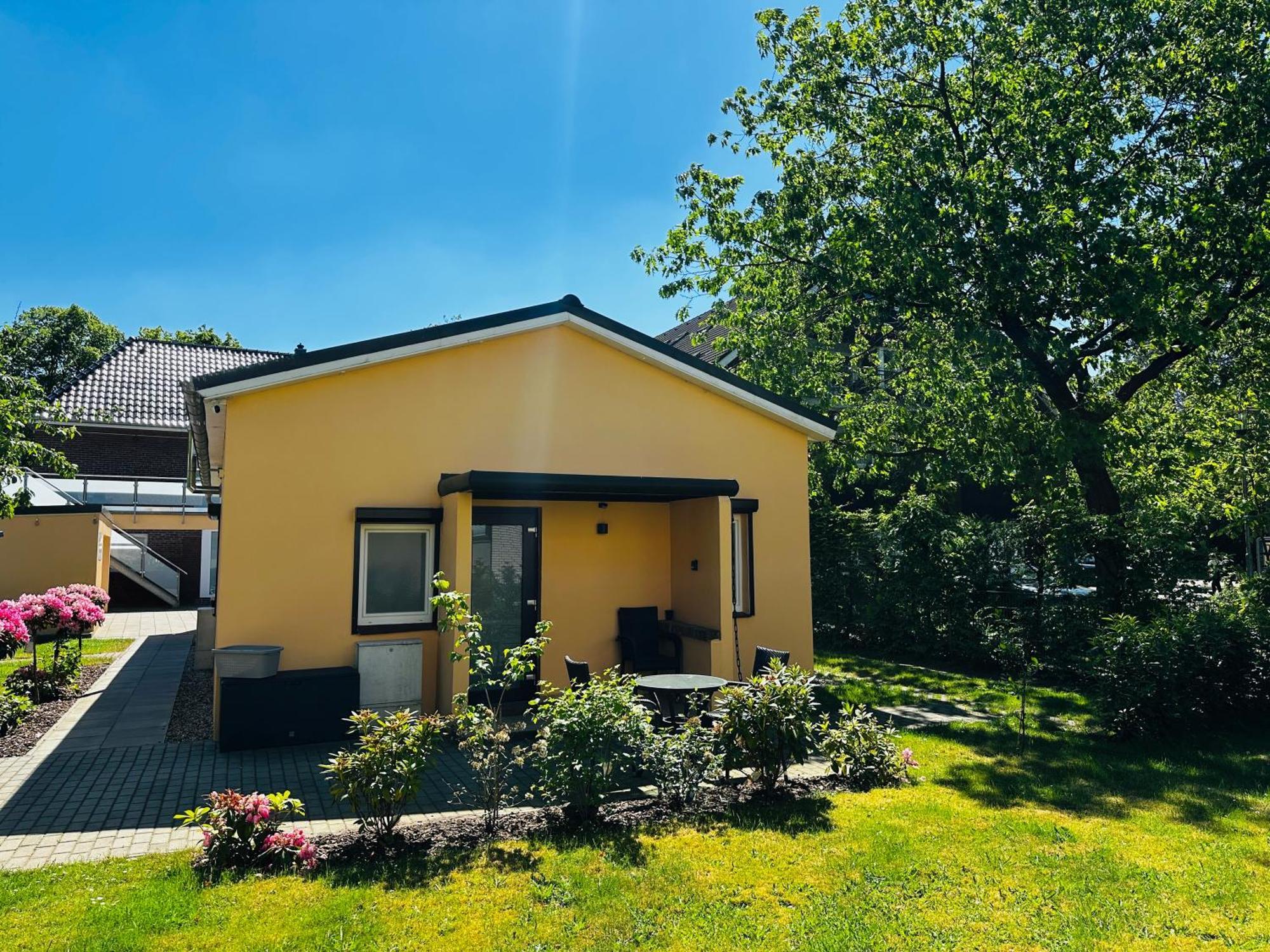 Bungalow-Wohnung Nahe Flughafen Hamburg Нордерштедт Экстерьер фото
